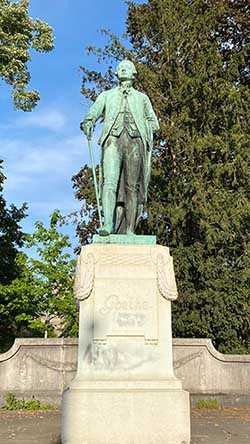 Goethe Statue